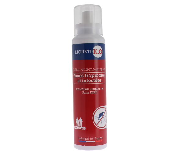 Mousti K.O Mückenabwehrlotion Grüne Marke - Flasche mit 200 ml - image 1