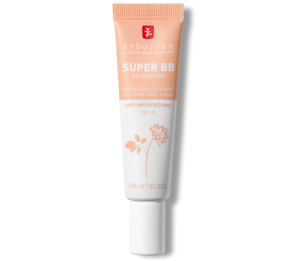 Super BB-Creme Pflege mit Deckkraft gegen Unreinheiten hell SPF 20 Erborian - image 2