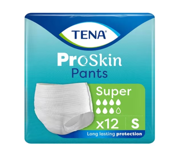 ProSkin super saugfähige Slips Größe S Tena - Packung mit 12 Schutzvorrichtungen