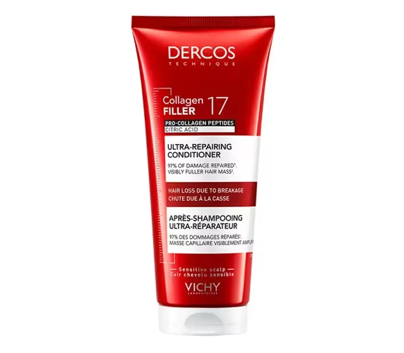 Dercos Collagen 17 Filler Ultra-Reparierende Spülung Vichy - Tube mit 200 ml - image 1