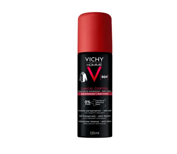 Clinical Control Deodorant für Männer Antitranspirant Vichy - Spray 125 ml