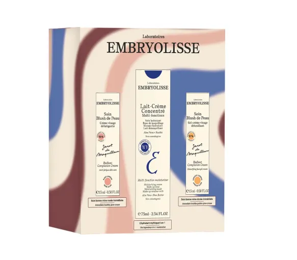 Cremelotion und Blush Set von Embryolisse - Set mit 3 Produkten