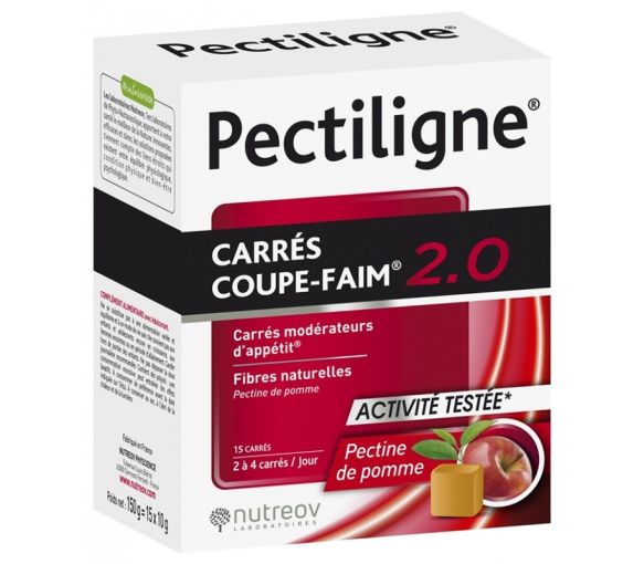 Pectiligne Appetitzügler Nutreov - Schachtel mit 15 Riegeln