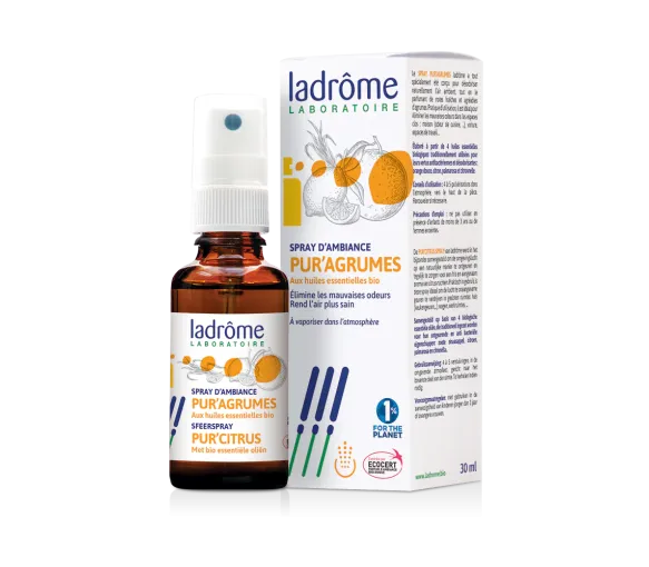 Raumspray Pur'Agrumes Ladrôme - Spray von 30 ml
