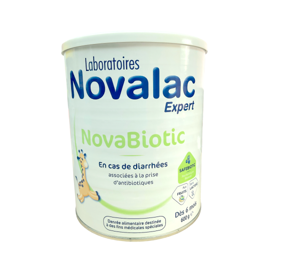 Novabiotic lait en poudre dès 6 mois Novalac - pot de 600g