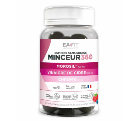 Mager 360 Gewichtsverlust Eafit - Dose mit 40 Gummies