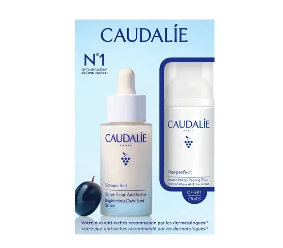 Vinoperfect Set Serum gegen Flecken + Mikro-Peeling-Schaum Caudalie - Set mit 2 Produkten - image 1