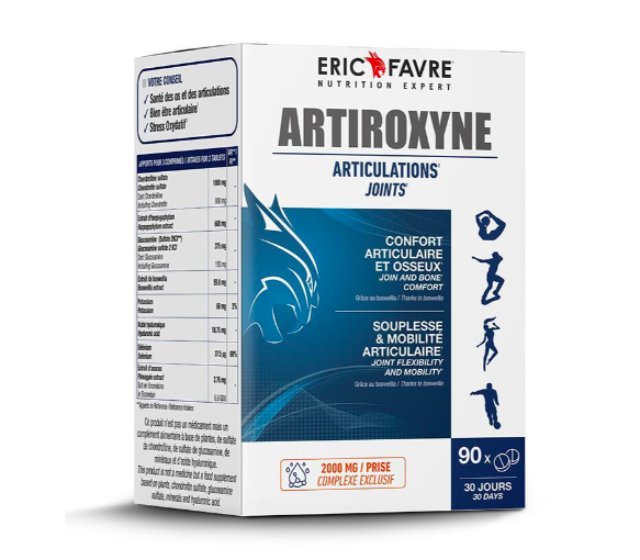Artiroxyne Gelenke Eric Favre - Packung mit 90 Tabletten