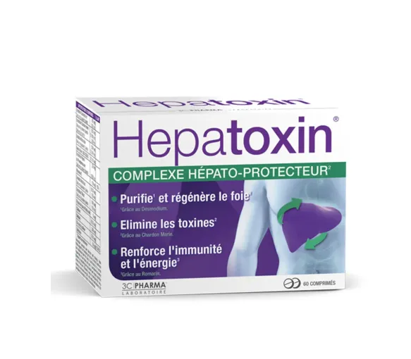 Hepatoxin komplex leberprotectiv 3C Pharma - Packung mit 60 Tabletten