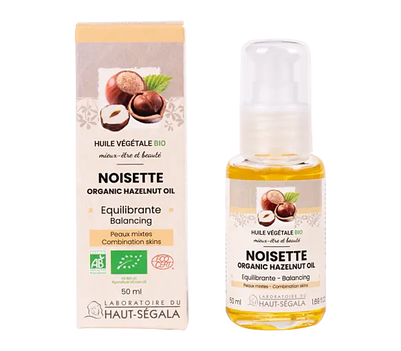 Bio Haselnussöl Ausgleichend Laboratoire Haut-Ségala - Flasche 50 ml