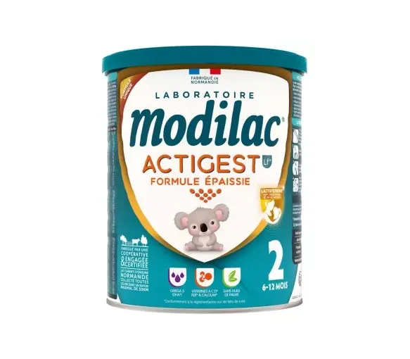 Actigest angereicherte Formel Milch 2. Alter Modilac - Dose von 800g