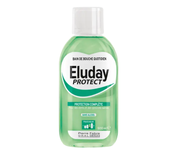 Eluday Protect Mundspülung Rundumschutz Pierre Fabre - Flasche mit 500 ml - image 1