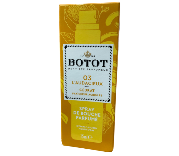 Parfümiertes Mundspray Cédrat 03 l'Audacieux Botot - Spray von 15 ml