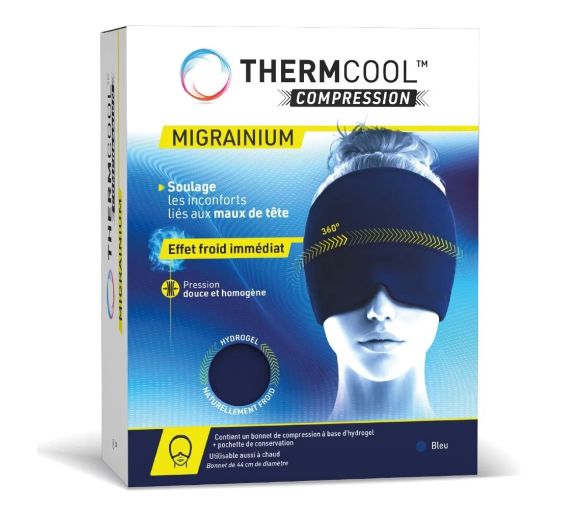 Thermcool Compression Migrainium Bausch Lomb – eine blaue Haube - image 1