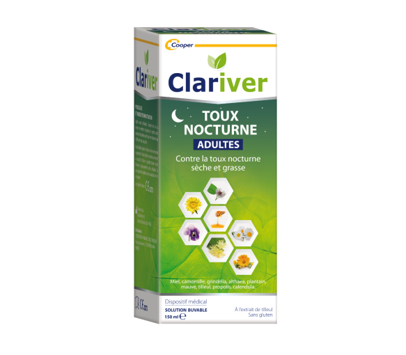Clariver Husten nachts Erwachsene Cooper - Flasche mit 150 ml - image 1