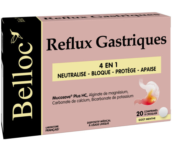 Gastroösophagealer Reflux Belloc - Packung mit 20 Kautabletten - image 1