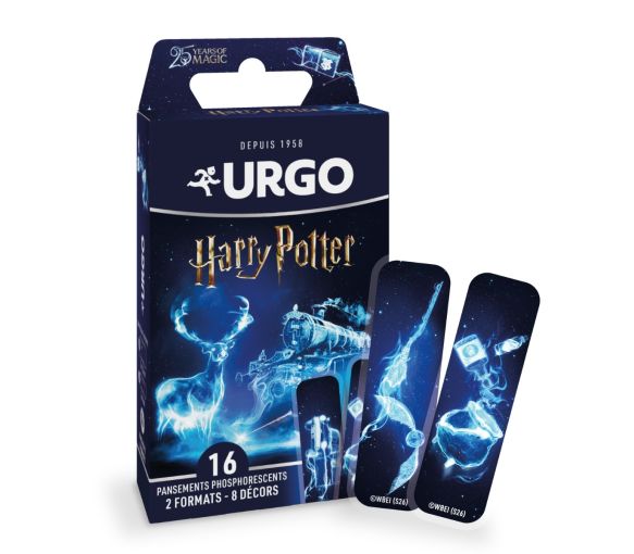 Leuchtende Harry Potter Pflaster Urgo - Packung mit 16 Pflastern - image 1