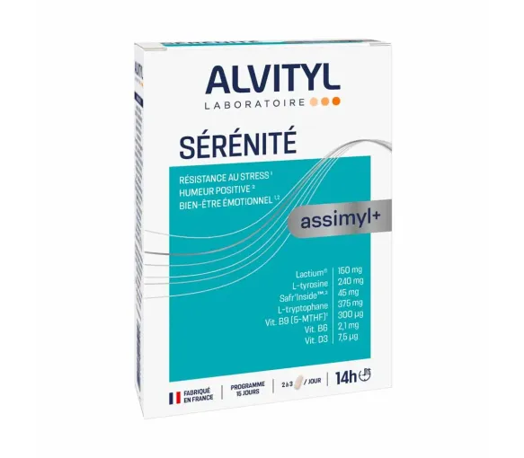 Sérénité assimyl+ Alvityl - boite de 30 comprimés - image 1