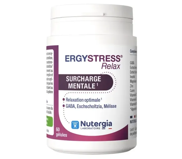 Ergyrelax Nutergia - 60 Kapseln Box