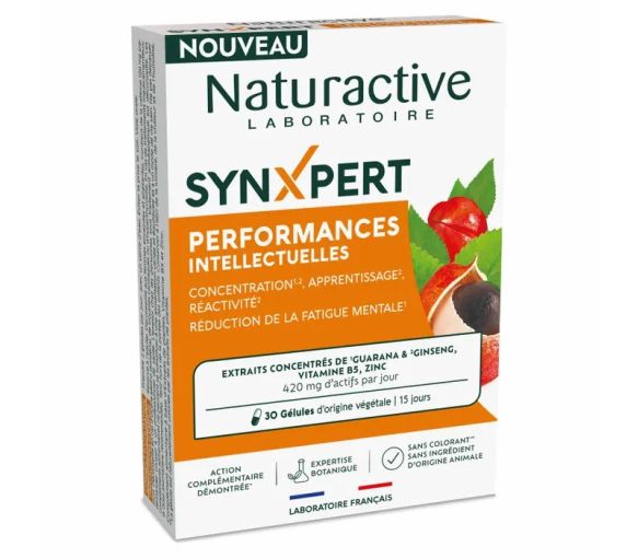 SynXpert geistige Leistungsfähigkeit Naturactive - 30 Kapseln - image 1