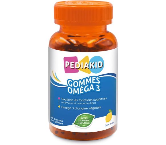 Pediakid Omega-3-Gummis Ineldea - 60 Gummis pro Dose - image 1