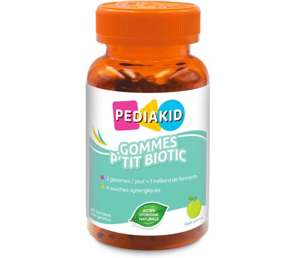 Pediakid Gummis p'tit biotic Ineldea - 60 Gummis Dose - image 1