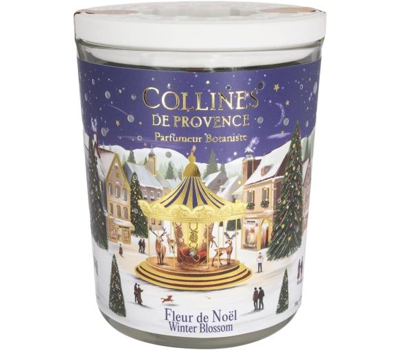 Bougie parfumée Fleur de Noël Collines de Provence – 180 g