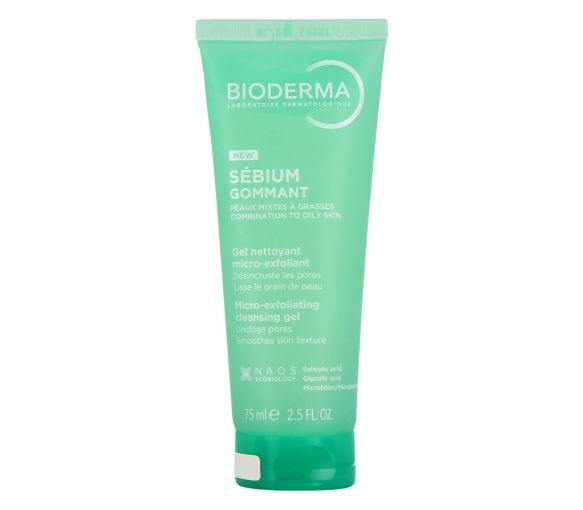 Sébium gommant gel nettoyant micro-exfoliant Bioderma – 75 ml