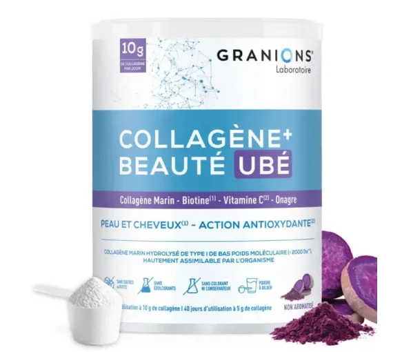 Kollagen Schönheit UBÉ Granions - Dose mit 216g - image 1