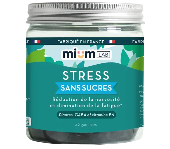 Stress Gummies ohne Zucker Mium Lab - Dose mit 42 Gummies - image 1