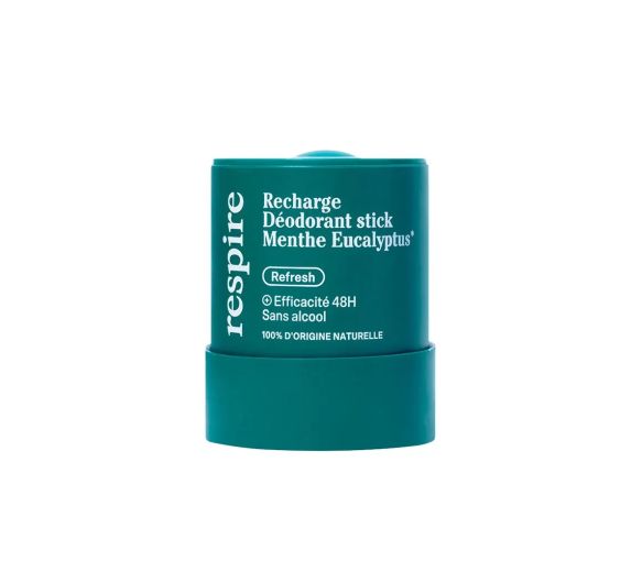 Auffrischung Deodorant Stick Minze Eukalyptus Respire - image 1