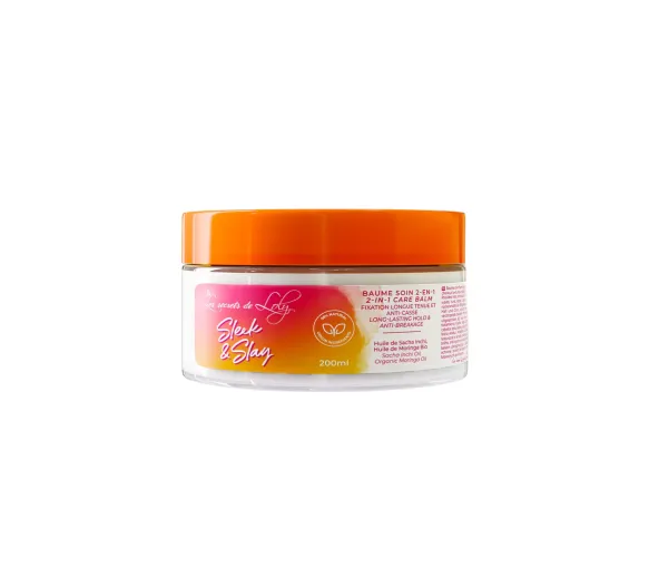 Sleek & Slay 2-in-1 Pflegebalsam für Halt und Anti-Bruch Die Geheimnisse von Loly - 200ml Tiegel - image 1