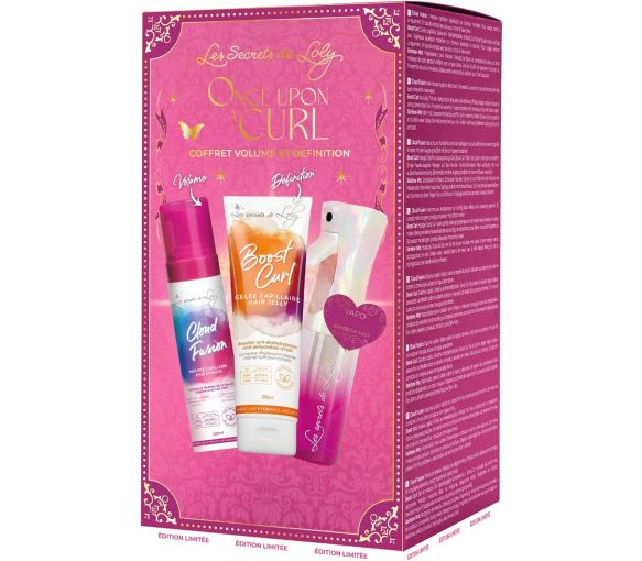 Set Once Upon a Curl Volumen und Definition Les Secrets de Loly - 3 Produkte, davon 1 gratis - image 1