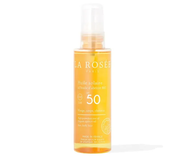 Sonnenöl mit Bio-Aprikosenöl La Rosée - Spray von 150 ml
