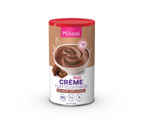 Meine Schokoladengeschmack-Nährcreme von Milical - 405g-Behälter