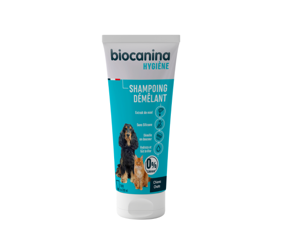 Shampoo für langhaarige Hunde und Katzen Biocanina - Tube mit 200 ml - image 1