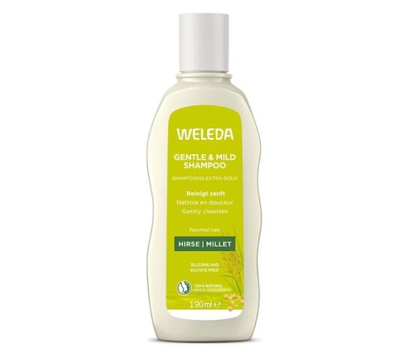 Hirse-Shampoo für häufige Haarwäsche Weleda – Tube 190 ml
