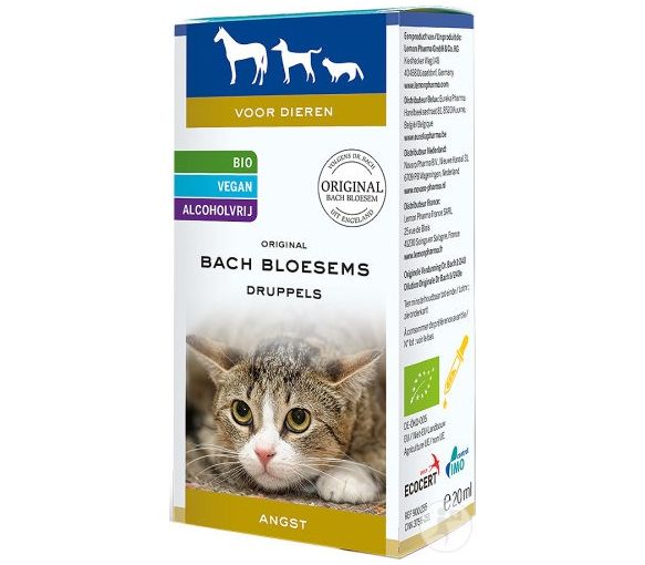 Bachblüten für Tiere Angst Lemon Pharma - Pipettenflasche 20 ml