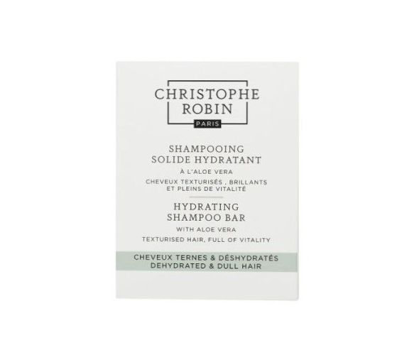 Feuchtigkeitsspendendes Aloe Vera Shampoo Bar Christophe Robin - 100g Stück