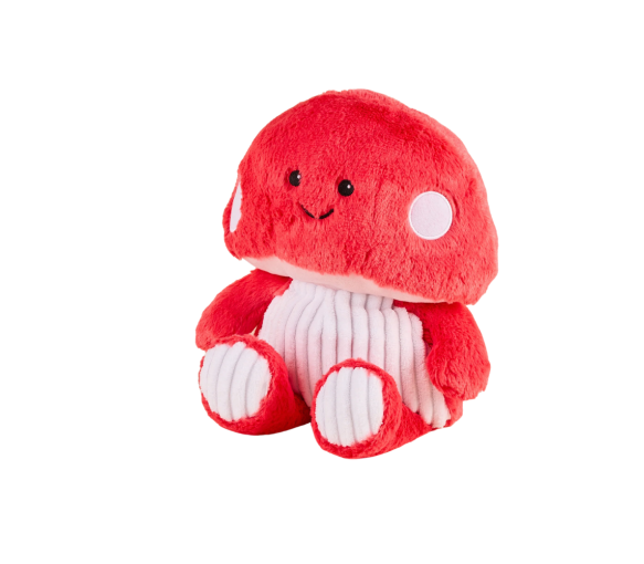 Gemütliches, abnehmbares Wärmekissen Warmies Pilz Rosa Soframar - 1 Wärmekissen von 32 cm