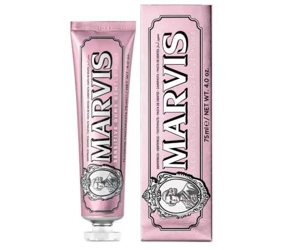 Zahnpasta für empfindliches Zahnfleisch mit mildem Minzgeschmack Marvis - 75ml Tube - image 1