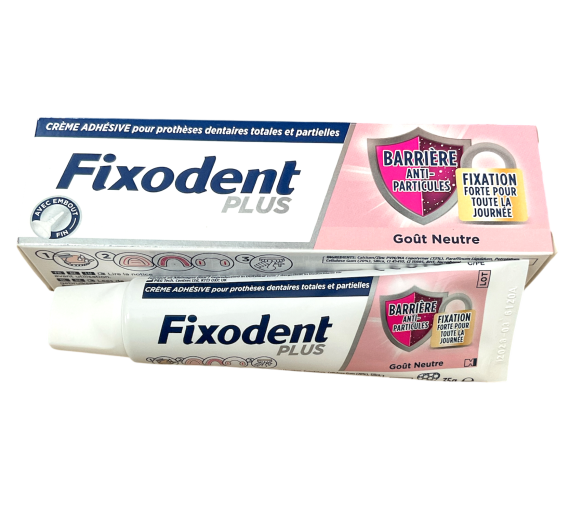 Fixodent Plus Haftcreme gegen Partikel - Tube 35g