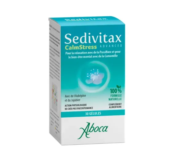 Sedivitax Calmstress Advancede Aboca - Packung mit 30 Kapseln