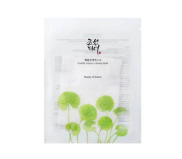 Beruhigende Stoffmaske mit Centella Asiatica von Beauty of Joseon - eine Maske
