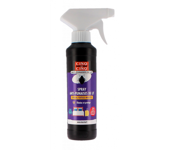 Anti-Bettwanzen Cinq sur Cinq - Spray von 250 ml - image 1