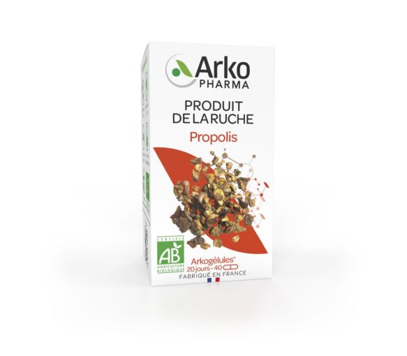 Arkogélules Propolis bio Arkopharma - Packung mit 40 Kapseln - image 1