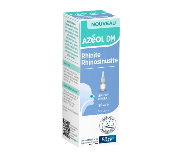 Azéol DM Nasenspray Rhinitis Rhinosinusitis Pileje - Spray von 20 ml