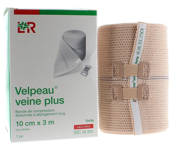 Kompressionsband Velpeau Vene plus starke Kompression 10cmx3m Lohmann & Rauscher - ein Band