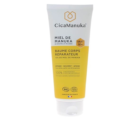 Reparierende Körperbalsam 10% Manuka-Honig IAA 10+ bio CicaManuka - Tube mit 200 ml