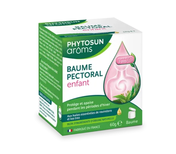 Brustbalsam für Kinder Phytosun Aroms - 60g Dose - image 1